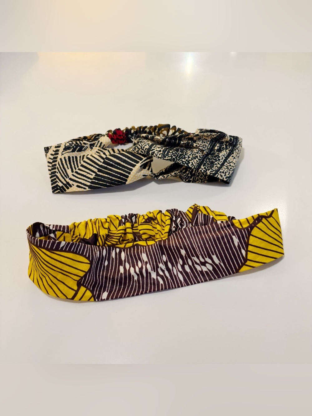 African Elastic Headband - Women Accessories (Set of 2)